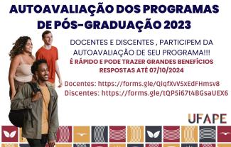 Autoavaliação da Pós-graduação 2023 - Card