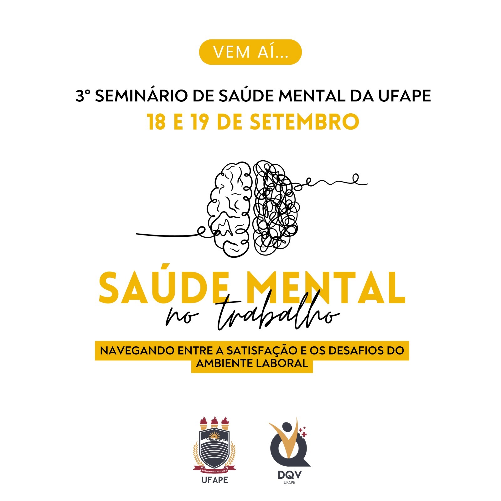 3° Seminário de Saúde Mental da UFAPE