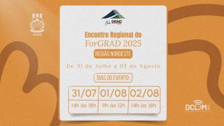 Encontro Regional do ForGRAD 2025 - Região Nordeste