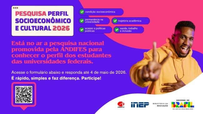 6ª Pesquisa Perfil Socioeconômico e Cultural dos Estudantes de Graduação das Universidades Federais
